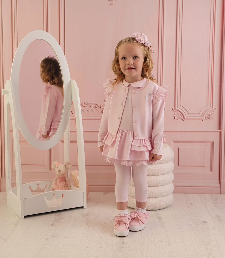 Little A Little A SS26 Olivia Bow Detail Cardigan