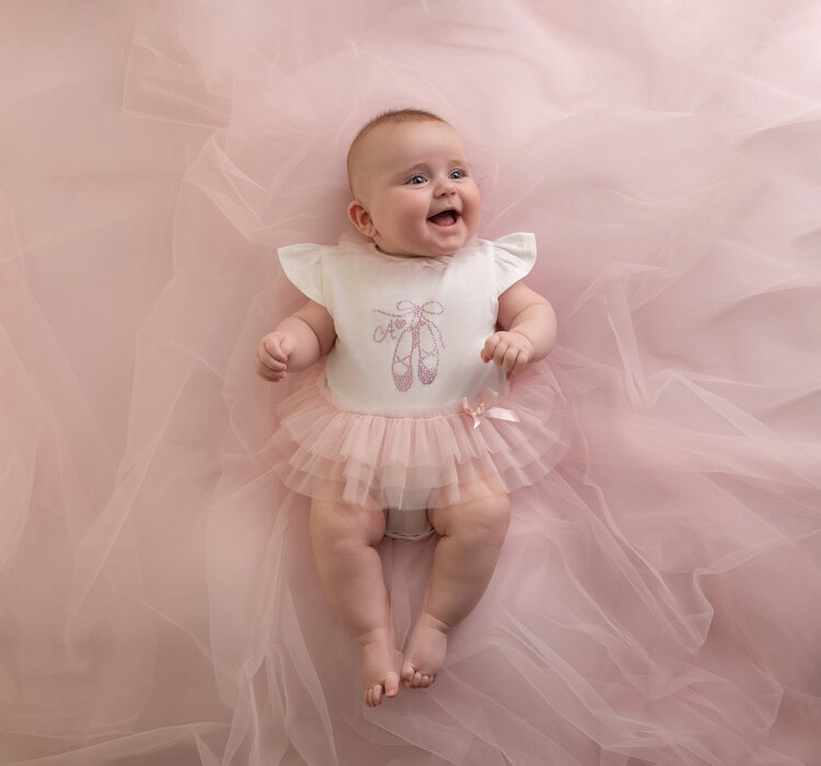 Little A Little A SS26 Octavia Tulle Romper