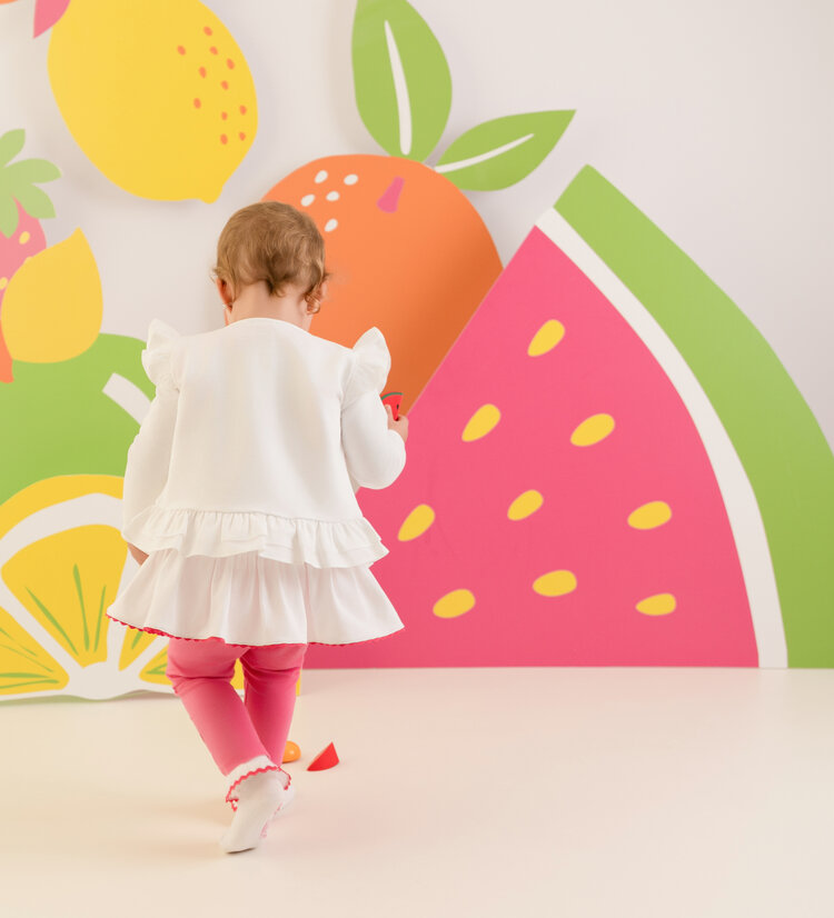 Little A Little A SS26 Penny Frill Detail Cardigan