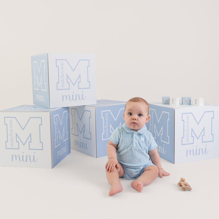 Mitch and Son Mitch & Son SS26 Nicholas Towelling Romper