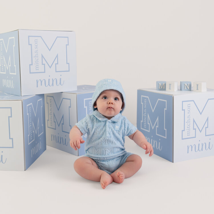 Mitch and Son Mitch & Son SS26 Nicholas Towelling Romper