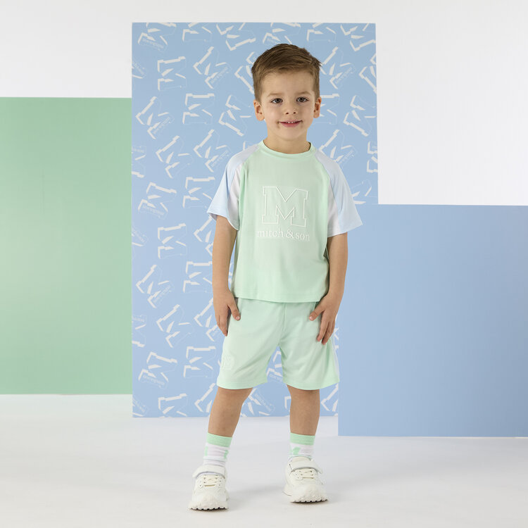 Mitch and Son Mitch & Son SS26 Ollie Poly Logo Set