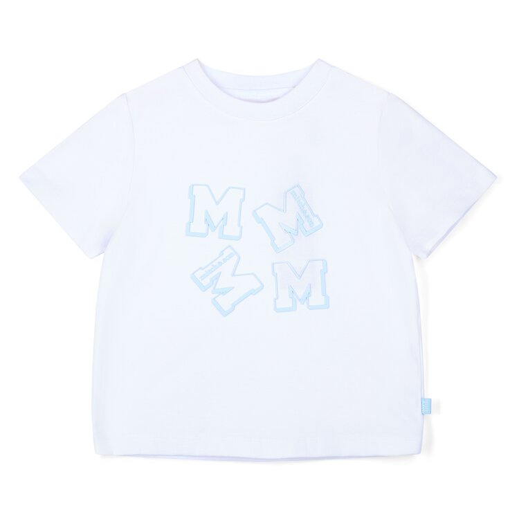 Mitch and Son Mitch & Son SS26 Oake Rubber Logo T-Shirt