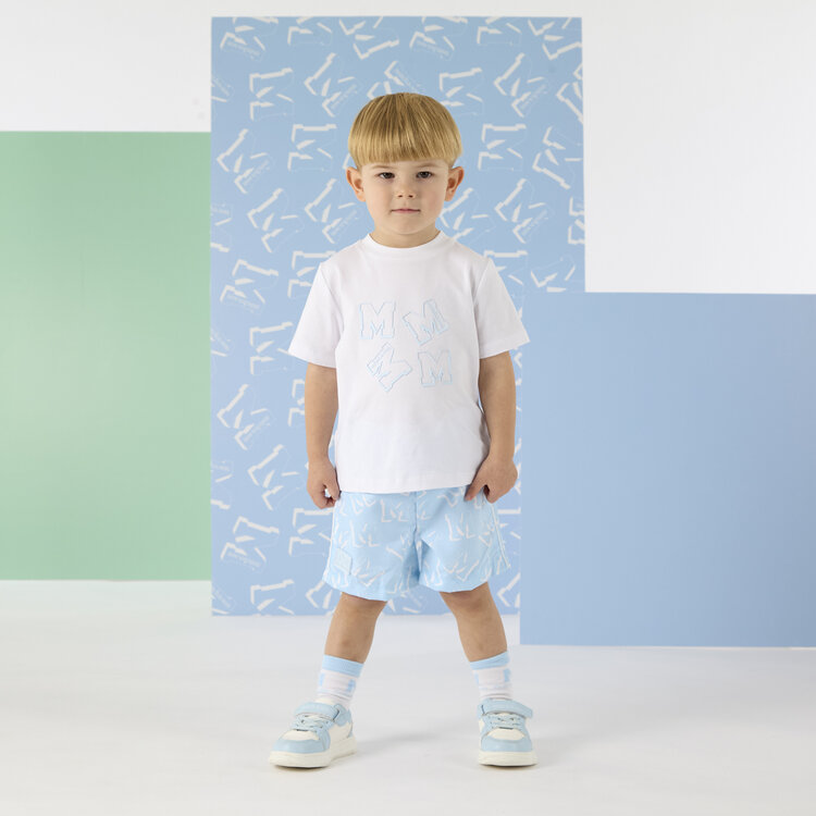 Mitch and Son Mitch & Son SS26 Oake Rubber Logo T-Shirt