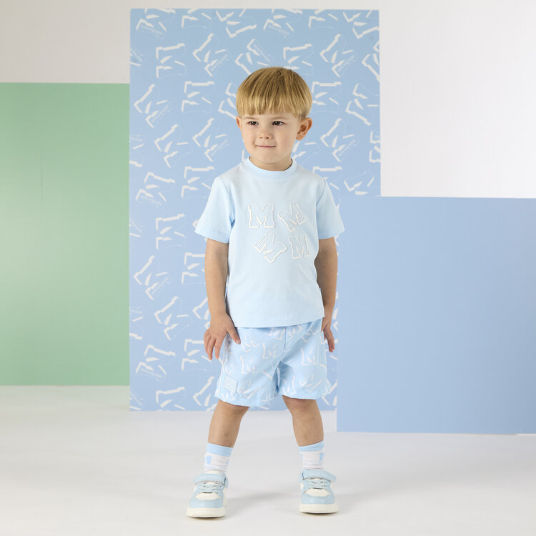 Mitch and Son Mitch & Son SS26 Oake Rubber Logo T-Shirt