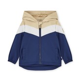 Mitch and Son Mitch & Son SS26 Peter Hooded Colour Block Jacket