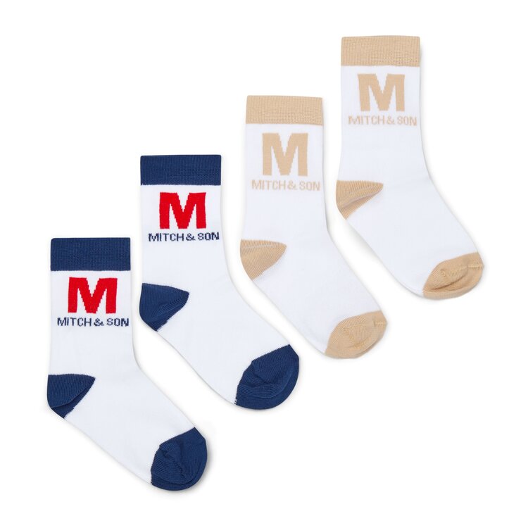Mitch and Son Mitch & Son SS26 Paden 2 Pack Socks