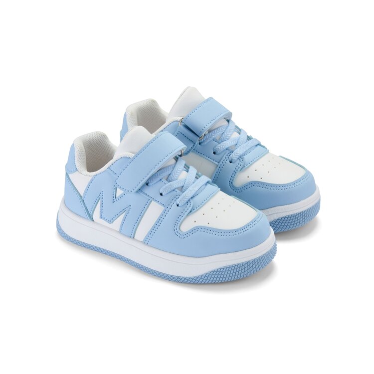 Mitch and Son Mitch & Son SS26 Jump Low Trainer - Sky Blue