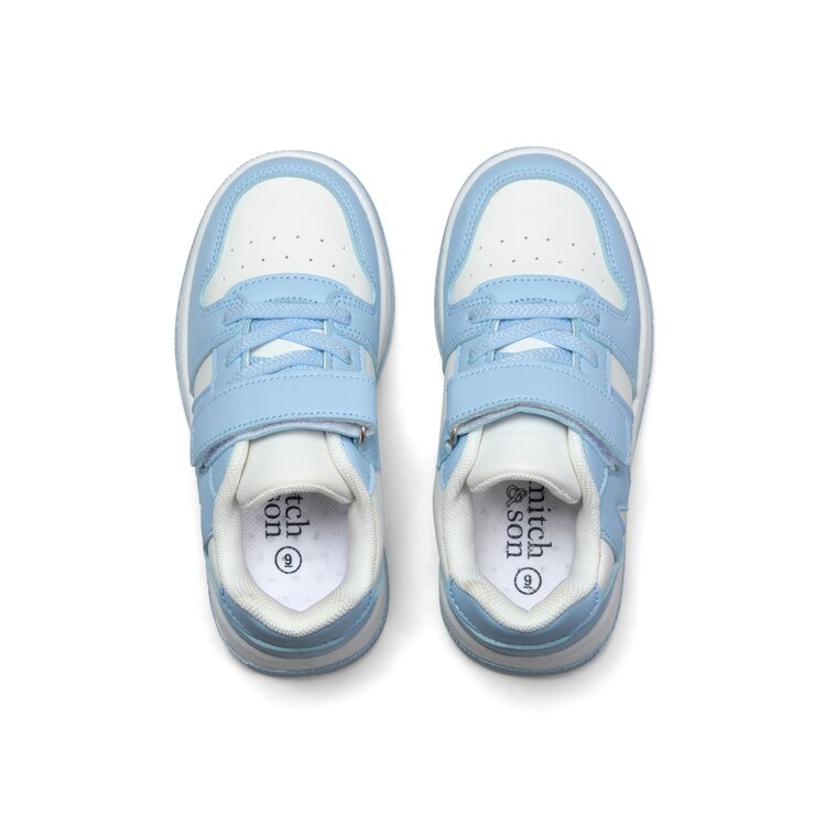 Mitch and Son Mitch & Son SS26 Jump Low Trainer - Sky Blue