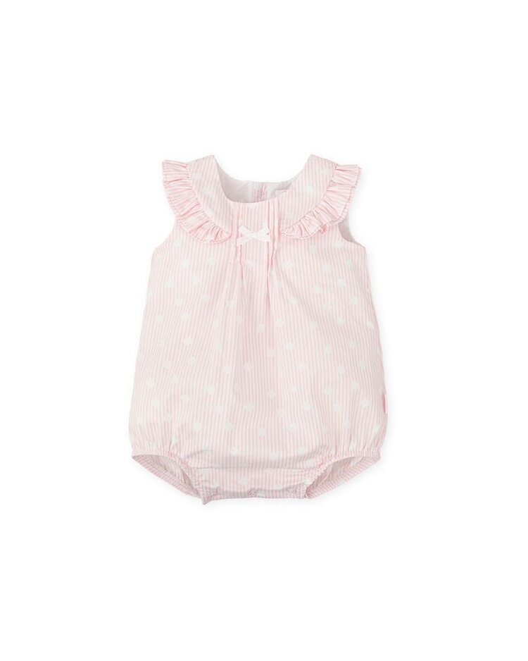 Tutto Piccolo Tutto Piccolo SS26 Frill Collar Romper - 2438