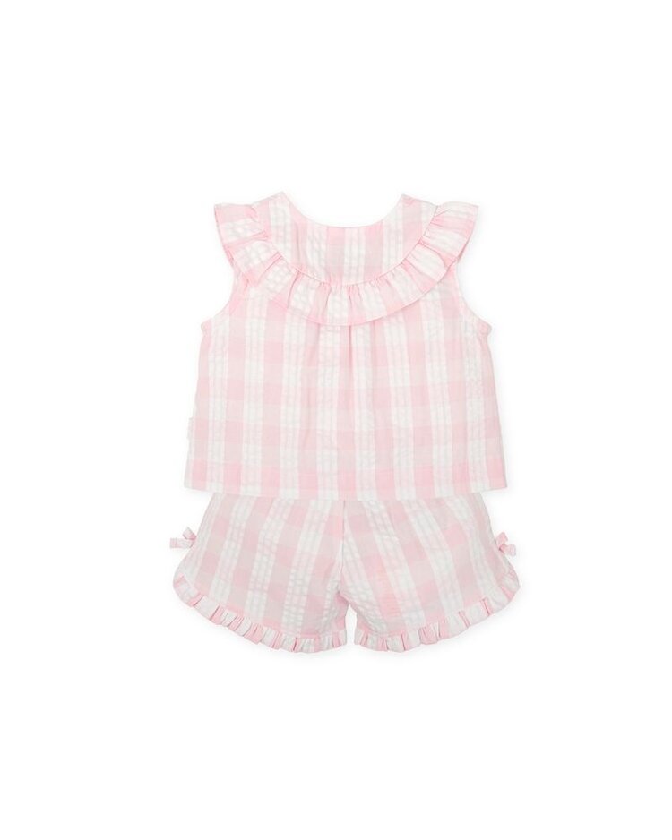 Tutto Piccolo Tutto Piccolo SS26 Gingham Short Set - 2724