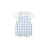 Tutto Piccolo Tutto Piccolo SS26 Gingham Dungaree Set - 2424