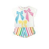 Agatha Ruiz de la Prada Agatha Ruiz de la Prada SS26 Stripe Short Set - 8700