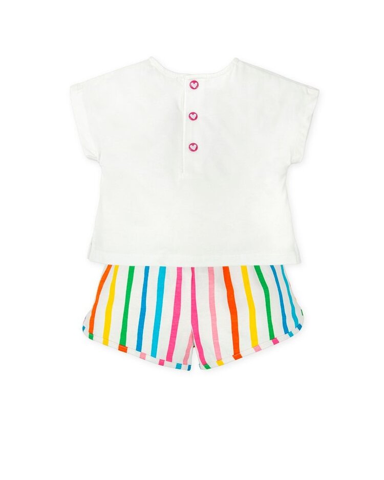 Agatha Ruiz de la Prada Agatha Ruiz de la Prada SS26 Stripe Short Set - 8700