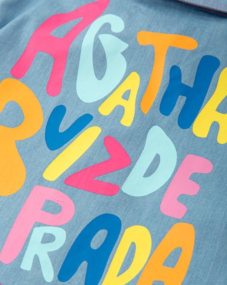 Agatha Ruiz de la Prada Agatha Ruiz de la Prada SS26 Denim Jacket - 8540