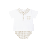 Pastels & Co Pastels & Co SS26 Aisby Check Pant Set