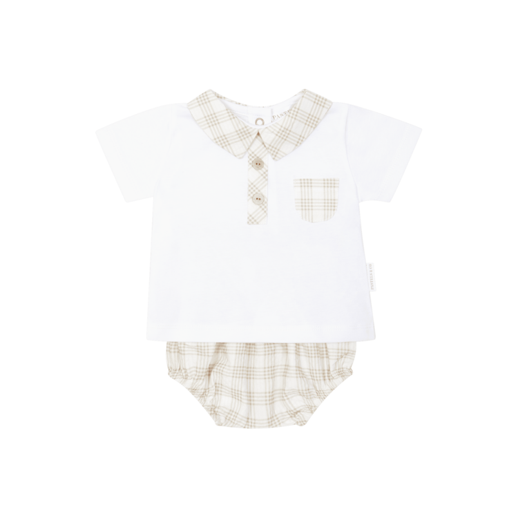 Pastels & Co Pastels & Co SS26 Aisby Check Pant Set