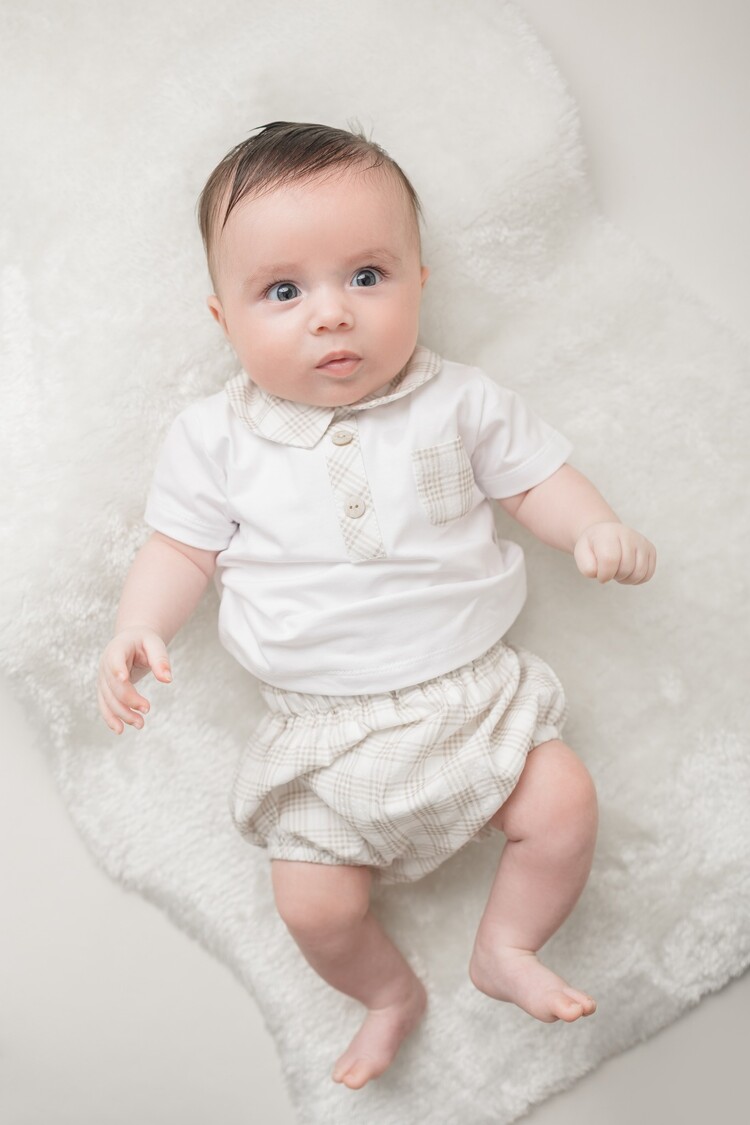 Pastels & Co Pastels & Co SS26 Aisby Check Pant Set