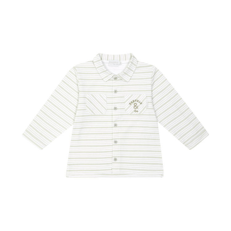 Pastels & Co Pastels & Co SS26 Crispin Overshirt