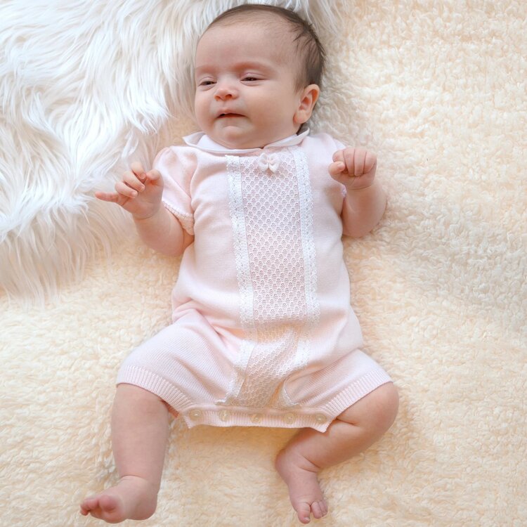 Emile et Rose Emile et Rose SS26 Layla Knitted Romper