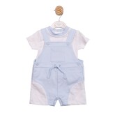 Mintini Mintini SS26 T-Shirt & Dungaree Set - MB7006