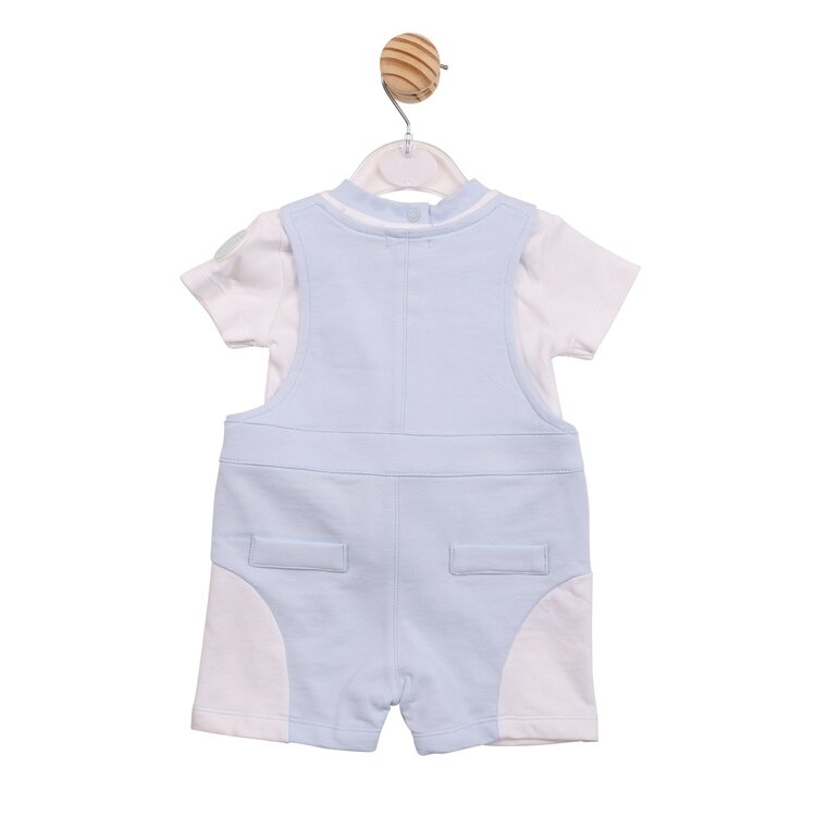 Mintini Mintini SS26 T-Shirt & Dungaree Set - MB7006