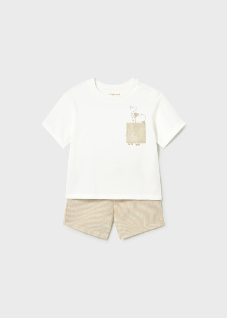 Mayoral Mayoral SS26 Stripe Short Set - 1228