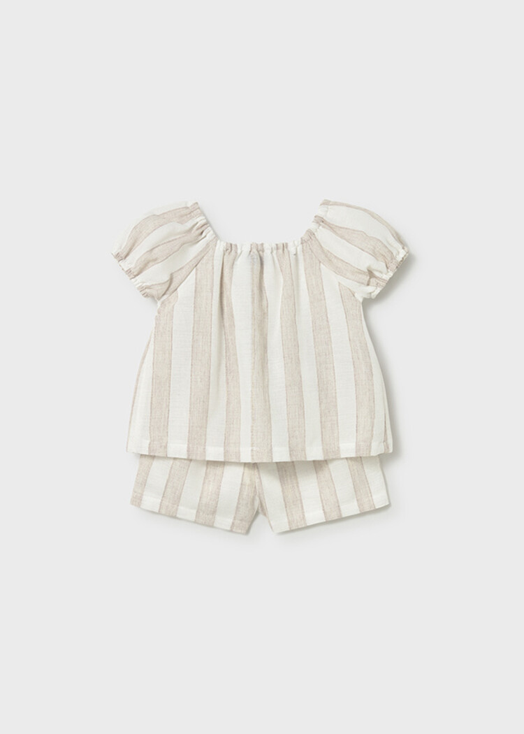 Mayoral Mayoral SS26 Stripe Short Set - 1211