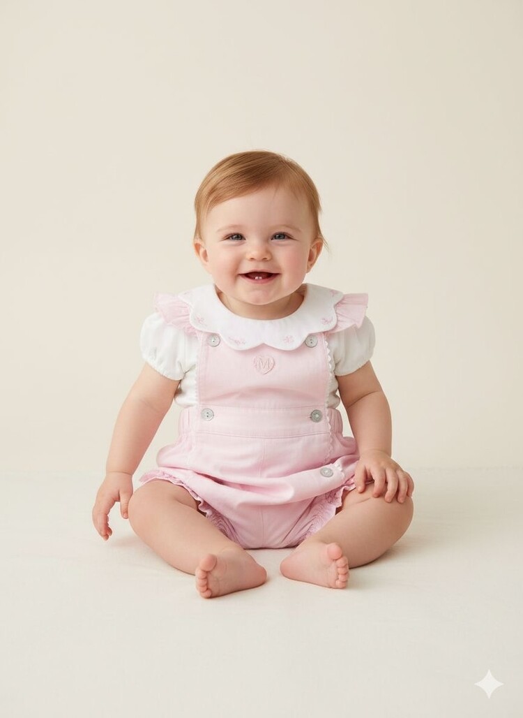 Mintini Mintini SS26 Dungaree Set - MB7031