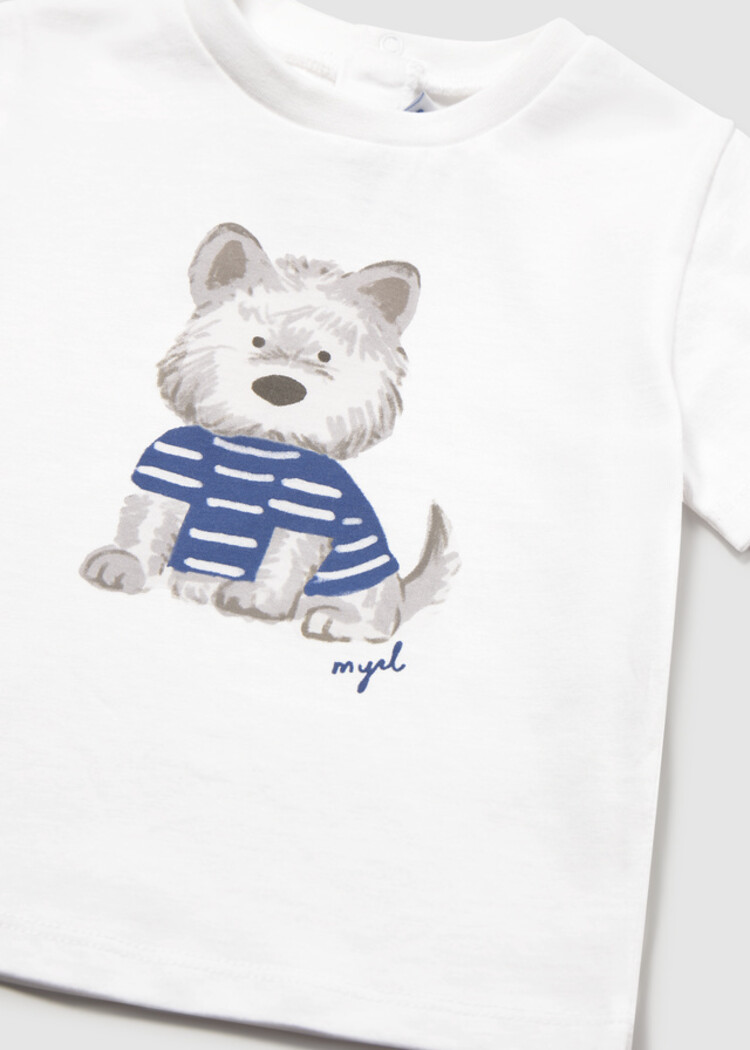 Mayoral Mayoral SS26 Dog T-Shirt - 1001