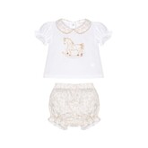 Patachou Patachou SS26 Rocking Horse Pant Set - 3010