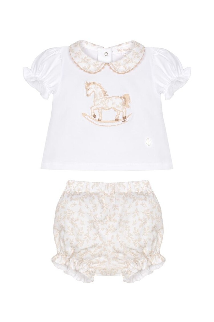 Patachou Patachou SS26 Rocking Horse Pant Set - 3010