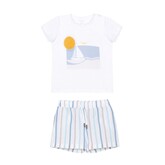 Patachou Patachou SS26 Stripe Short Set - 3340