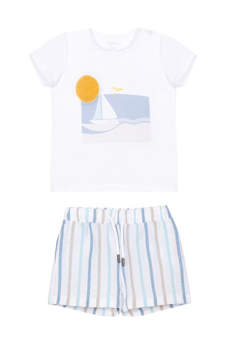 Patachou Patachou SS26 Stripe Short Set - 3340