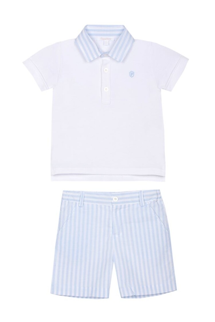 Patachou Patachou SS26 Stripe Short Set - 3386