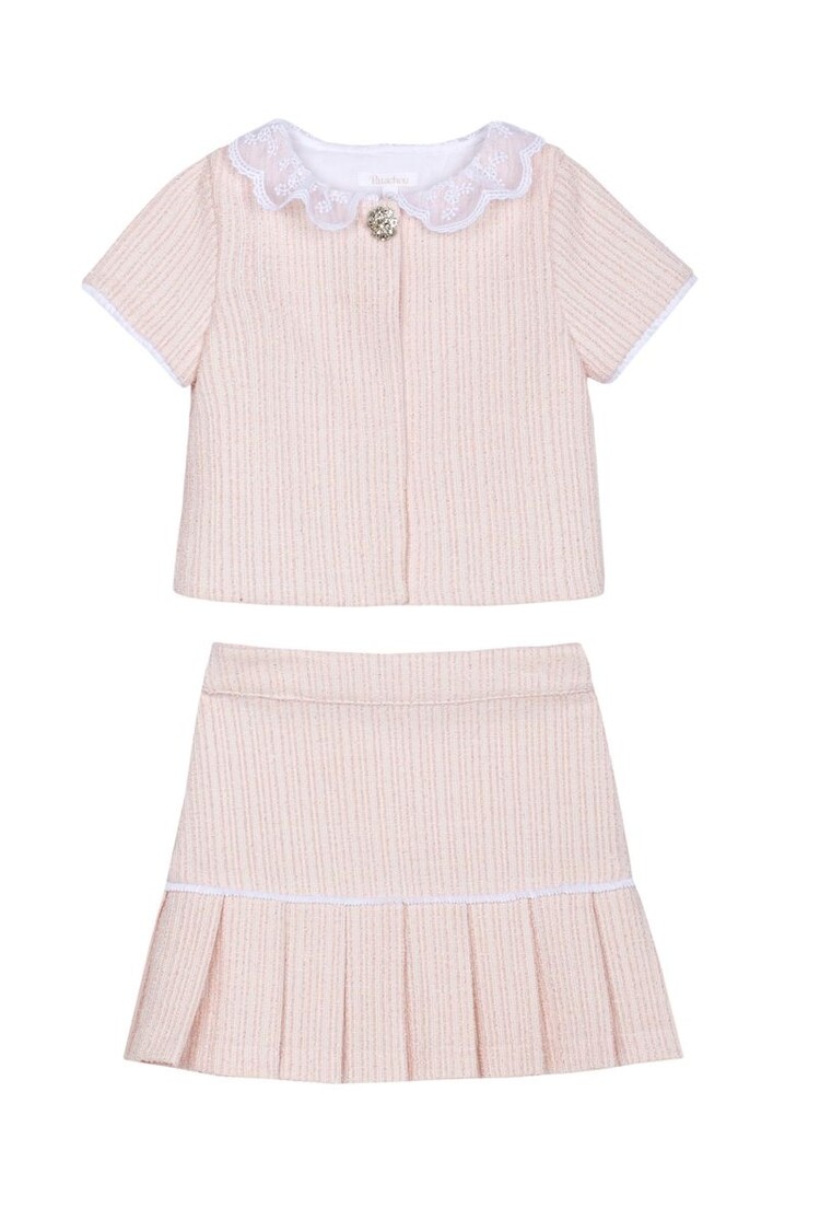 Patachou Patachou SS26 Pleated Skirt Set - 3550