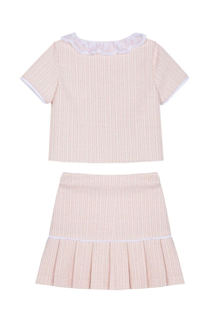 Patachou Patachou SS26 Pleated Skirt Set - 3550