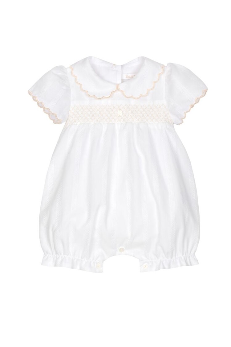 Patachou Patachou SS26 Smocked Romper - 3008