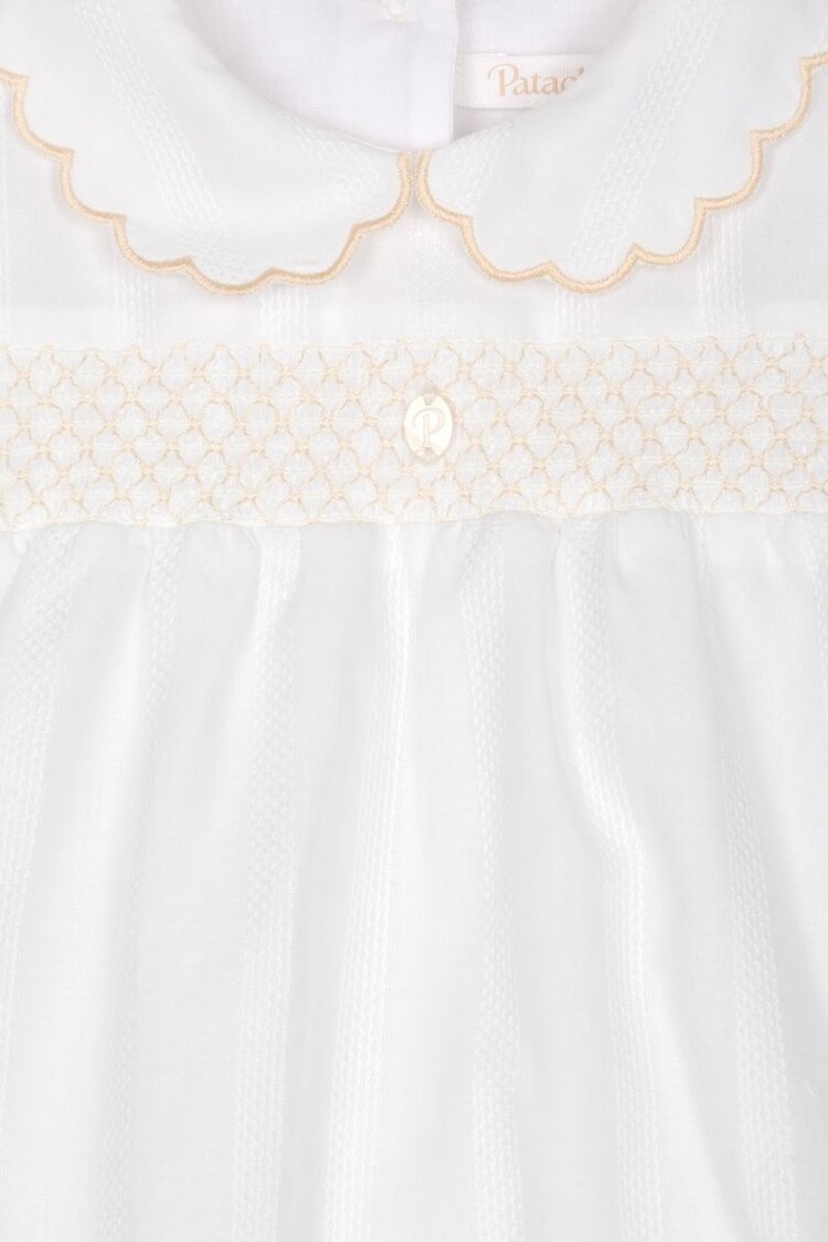 Patachou Patachou SS26 Smocked Romper - 3008
