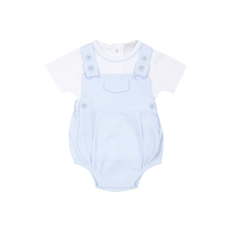 Pastels & Co Pastels & Co SS26 Harold Dungaree Set