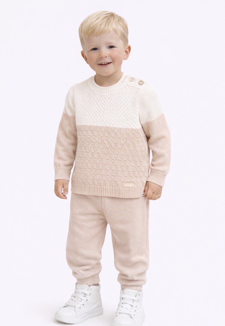 Leoking Leoking Knit 2 Piece Set - 8496