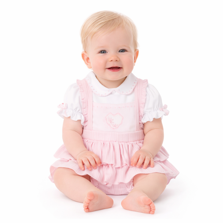 Pastels & Co Pastels & Co SS26 Helena Dungaree Set