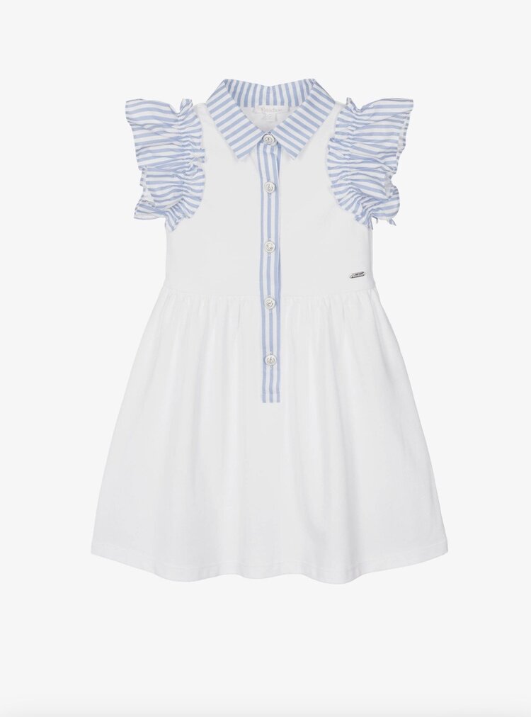 Patachou Patachou SS26 Stripe Detail Dress - 3462