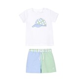 Patachou Patachou SS26 Check Short Set - 3313/3314