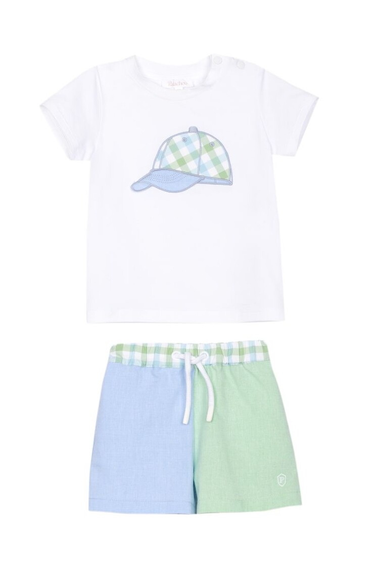 Patachou Patachou SS26 Check Short Set - 3313/3314