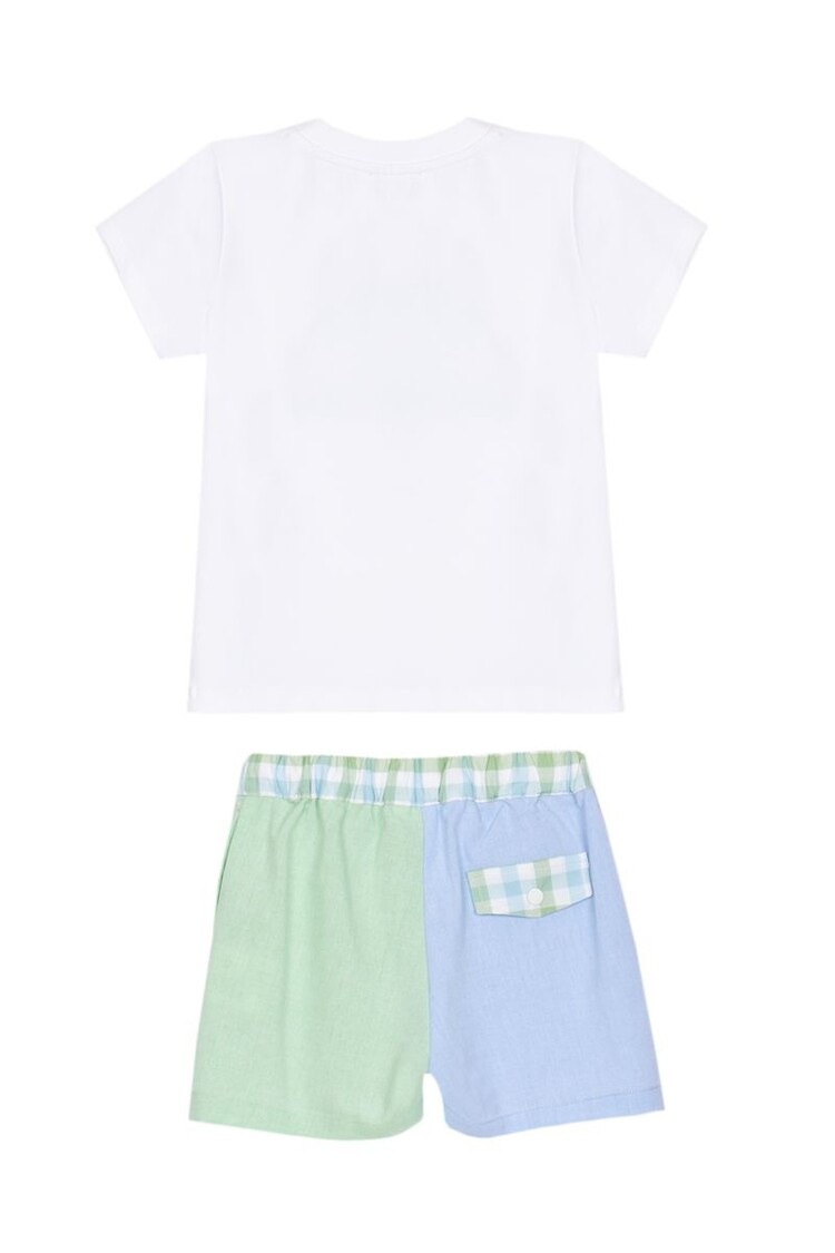 Patachou Patachou SS26 Check Short Set - 3313/3314