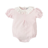 Babidu Babidu SS26 Frill Collar Romper - 33361