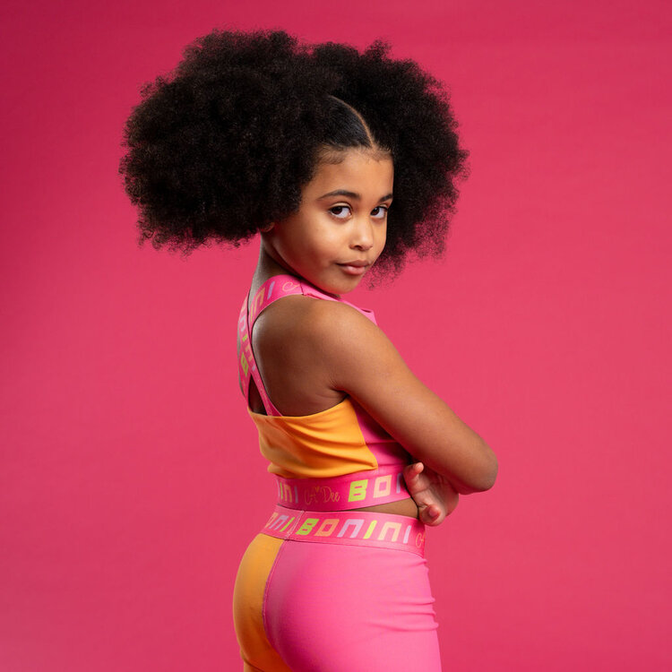 Bonini by A*Dee Bonini by A*Dee SS26 Flex Colourblock Crop Top