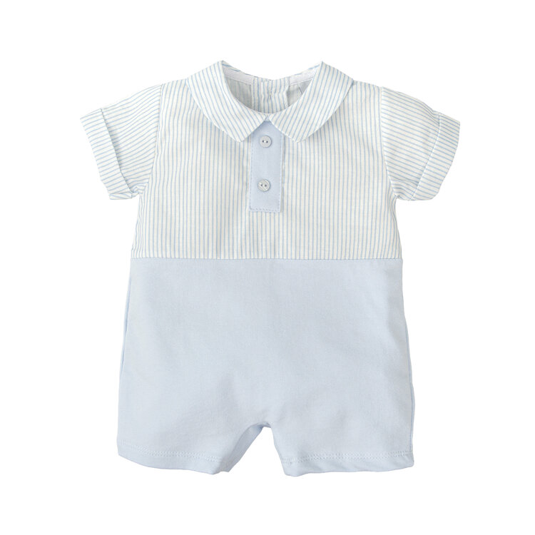 Babidu Babidu SS26 Stripe Romper - 12451