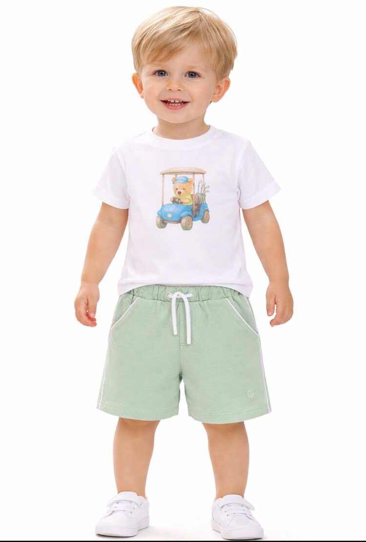 Patachou Patachou SS26 Bear Short Set - 3308/3374